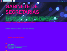 Tablet Screenshot of gabinetedesecretariasudh.blogspot.com