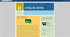 Desktop Screenshot of ana-oblogdaaninha.blogspot.com