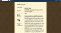Desktop Screenshot of hockinghills-ohio.blogspot.com
