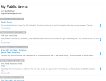 Tablet Screenshot of mypublicarena.blogspot.com
