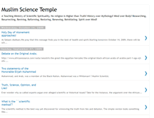 Tablet Screenshot of muslimsciencetemple.blogspot.com