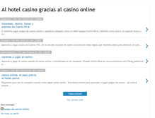Tablet Screenshot of hotel-casino-online.blogspot.com