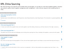 Tablet Screenshot of kplchinasourcing.blogspot.com