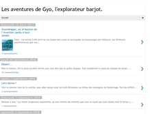 Tablet Screenshot of les-explos-de-gyo.blogspot.com