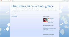 Desktop Screenshot of danbrowntuereselmasgrande.blogspot.com