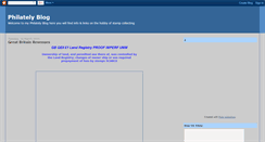 Desktop Screenshot of philately-news.blogspot.com