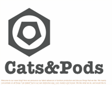 Tablet Screenshot of catsandpods.blogspot.com