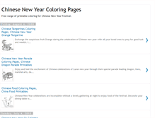 Tablet Screenshot of chinesenewyearcoloringpages.blogspot.com