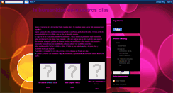 Desktop Screenshot of lahumanidadennuestrosdias.blogspot.com