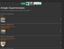 Tablet Screenshot of amigaosupermercados.blogspot.com