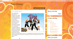 Desktop Screenshot of disneypeliculasdisney.blogspot.com