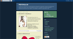 Desktop Screenshot of prevensalud.blogspot.com