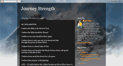 Desktop Screenshot of journeystrength.blogspot.com