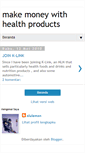 Mobile Screenshot of makemoneywithhealthproducts.blogspot.com