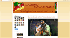 Desktop Screenshot of gauchodownloads.blogspot.com