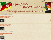 Tablet Screenshot of gauchodownloads.blogspot.com