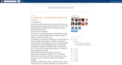 Desktop Screenshot of notasdivinais.blogspot.com