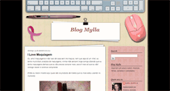 Desktop Screenshot of mylinha-mylla.blogspot.com