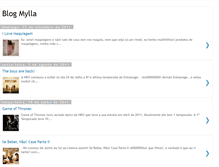 Tablet Screenshot of mylinha-mylla.blogspot.com