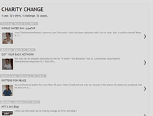 Tablet Screenshot of charitychange.blogspot.com