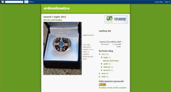 Desktop Screenshot of ordinedinastico.blogspot.com