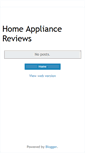Mobile Screenshot of homeofappliances.blogspot.com