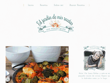 Tablet Screenshot of eljardindemisrecetas.blogspot.com