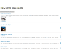 Tablet Screenshot of newhomeaccessories.blogspot.com