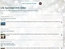 Tablet Screenshot of lifesprinkledwithglitter.blogspot.com