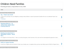 Tablet Screenshot of childrenneedfamilies.blogspot.com