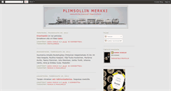 Desktop Screenshot of plimsollinmerkki.blogspot.com