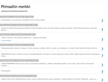 Tablet Screenshot of plimsollinmerkki.blogspot.com