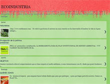 Tablet Screenshot of eecoindustria.blogspot.com