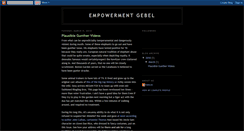 Desktop Screenshot of empowermentgebel.blogspot.com