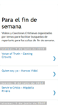 Mobile Screenshot of paraelfindesemana.blogspot.com