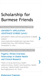 Mobile Screenshot of burma-aseanscholarship.blogspot.com