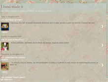 Tablet Screenshot of ihand-madeit.blogspot.com