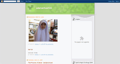 Desktop Screenshot of adenanhashim.blogspot.com