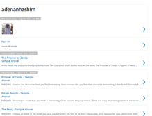 Tablet Screenshot of adenanhashim.blogspot.com