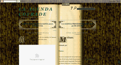 Desktop Screenshot of laagendacofrade.blogspot.com