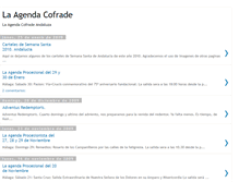 Tablet Screenshot of laagendacofrade.blogspot.com