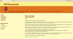Desktop Screenshot of oldrunnymede.blogspot.com