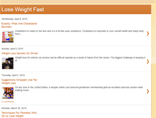 Tablet Screenshot of newloseweightfast.blogspot.com