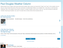 Tablet Screenshot of pauldouglasweather.blogspot.com