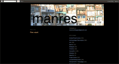 Desktop Screenshot of manres.blogspot.com