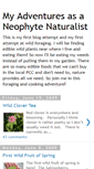 Mobile Screenshot of neophytenaturalist.blogspot.com