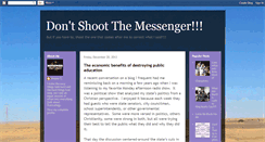 Desktop Screenshot of dontshootmessenger.blogspot.com