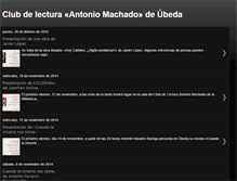 Tablet Screenshot of lectoresdeubeda.blogspot.com