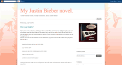 Desktop Screenshot of myjustinbiebernovel.blogspot.com