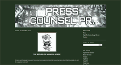 Desktop Screenshot of presscounselpr.blogspot.com